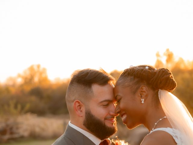 Andrew and Eboni's Wedding in Downs, Illinois 10