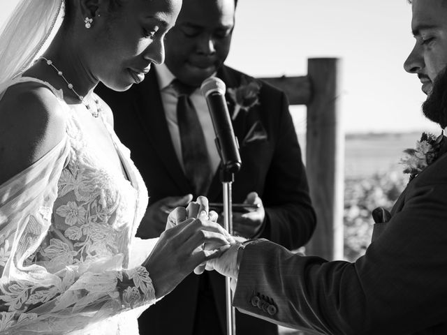 Andrew and Eboni's Wedding in Downs, Illinois 15