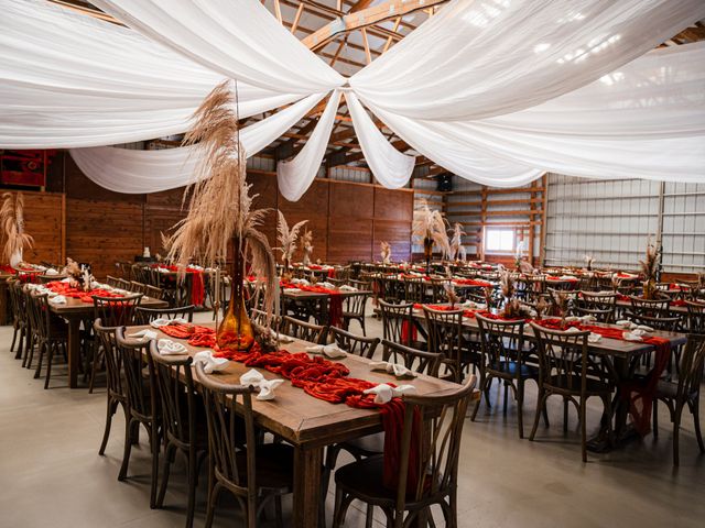 Andrew and Eboni's Wedding in Downs, Illinois 22