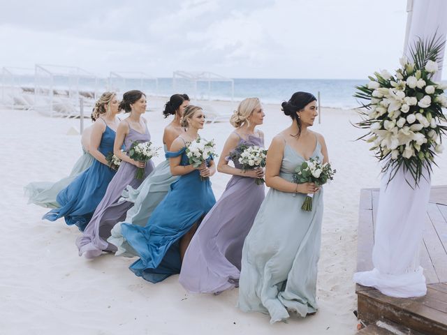 Alexander and Karen&apos;s Wedding in Cancun, Mexico 37