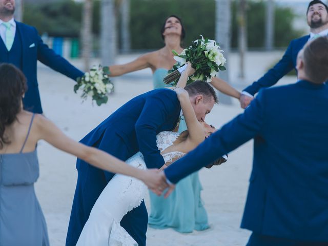 Alexander and Karen&apos;s Wedding in Cancun, Mexico 46