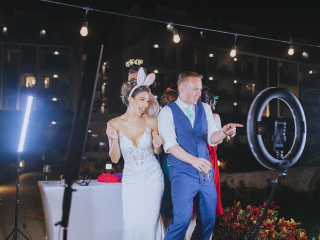 Alexander and Karen&apos;s Wedding in Cancun, Mexico 74