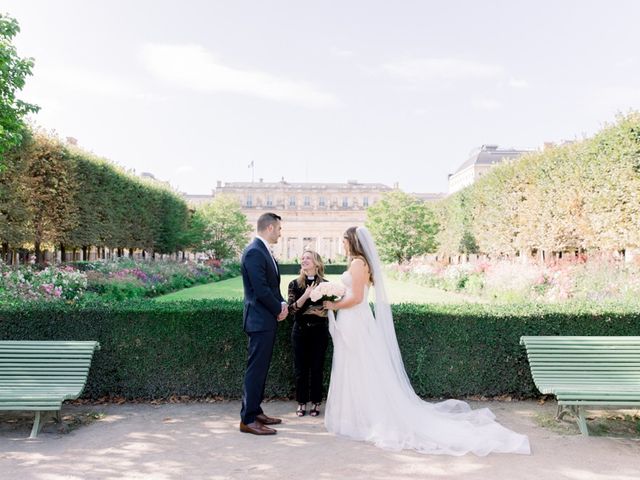 Joshua and Nichole&apos;s Wedding in Paris, France 56