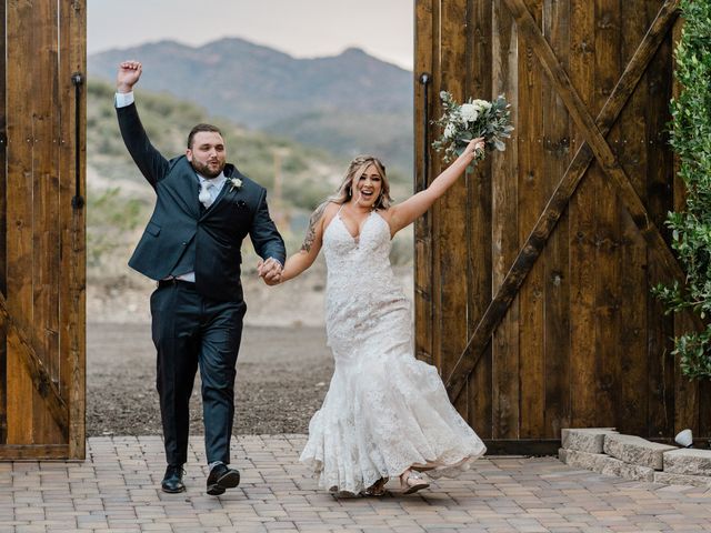 Bryce and Marissa&apos;s Wedding in Black Canyon City, Arizona 17