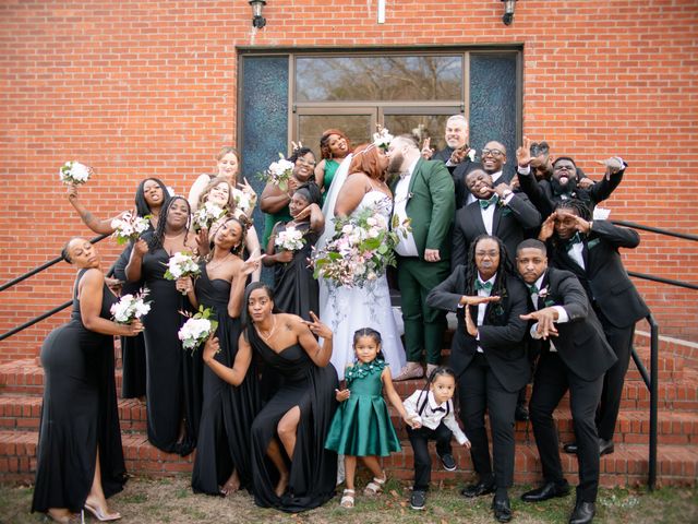 J&apos;Leesa and Cody&apos;s Wedding in Fayetteville, North Carolina 1