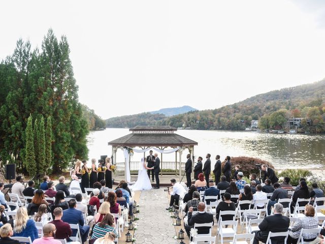 Jason and Ashley&apos;s Wedding in Lake Lure, North Carolina 12