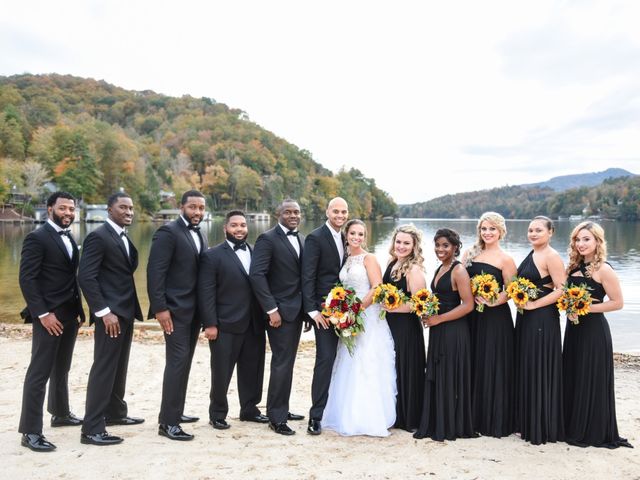 Jason and Ashley&apos;s Wedding in Lake Lure, North Carolina 13