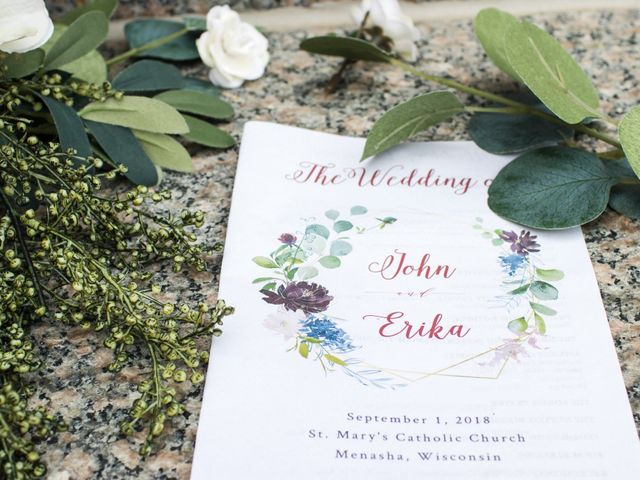 John and Erika&apos;s Wedding in Oshkosh, Wisconsin 3