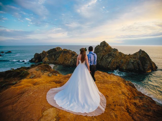 Justin and Judy&apos;s Wedding in Big Sur, California 8