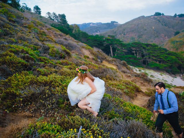 Justin and Judy&apos;s Wedding in Big Sur, California 12