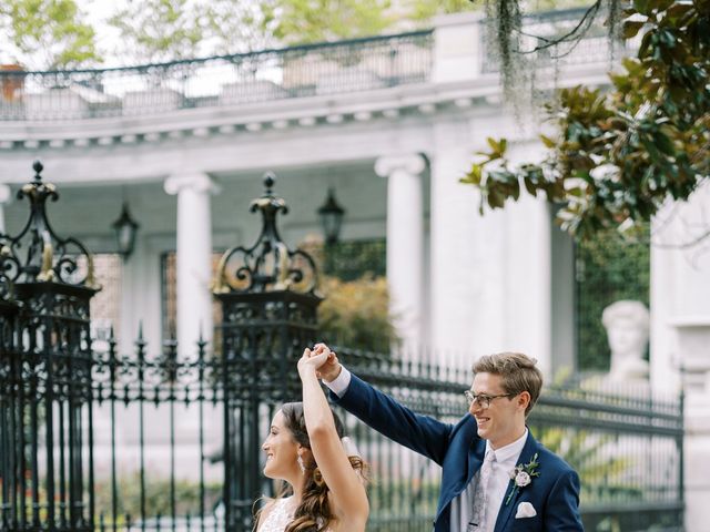 Austin and Alyssa&apos;s Wedding in Savannah, Georgia 11