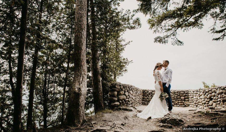 Andrew and Johanna's Wedding in Mackinac Island, Michigan