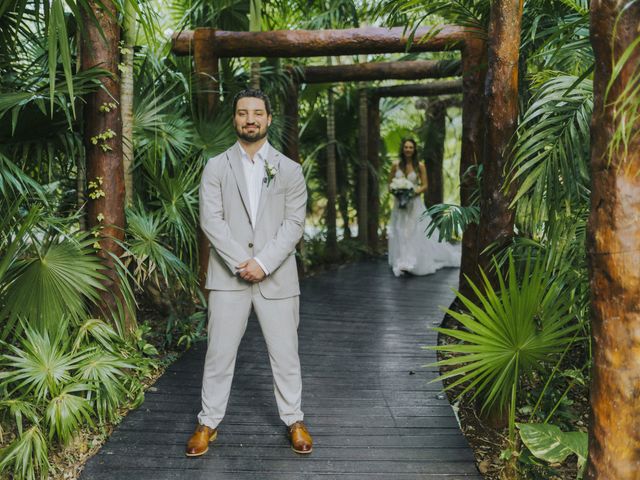 Ryder and Jenna&apos;s Wedding in Cancun, Mexico 16