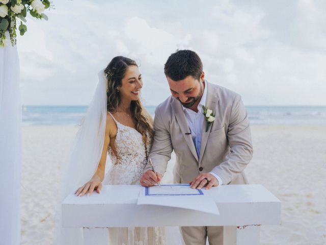 Ryder and Jenna&apos;s Wedding in Cancun, Mexico 36