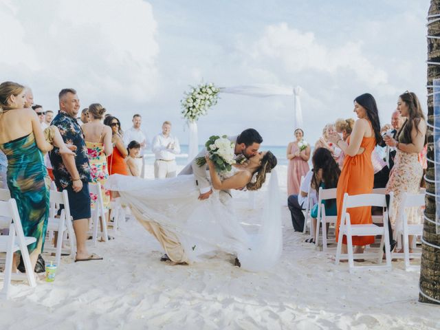 Ryder and Jenna&apos;s Wedding in Cancun, Mexico 41
