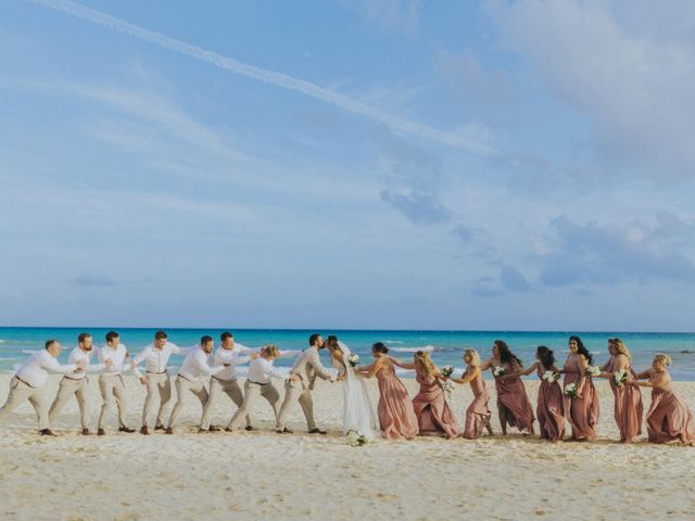Ryder and Jenna&apos;s Wedding in Cancun, Mexico 44