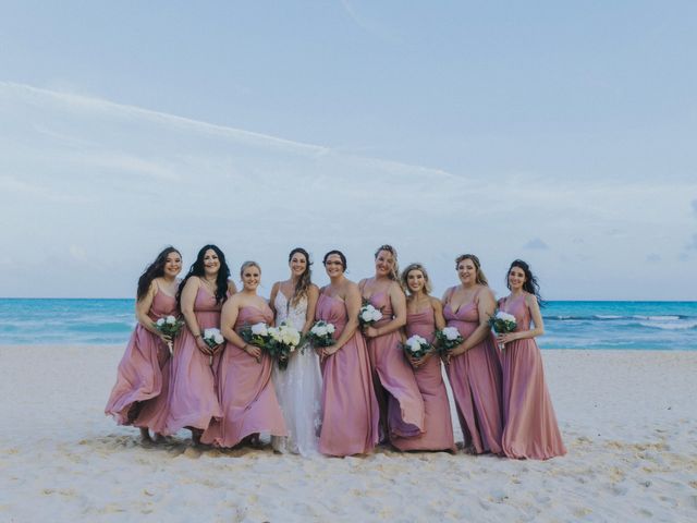 Ryder and Jenna&apos;s Wedding in Cancun, Mexico 45