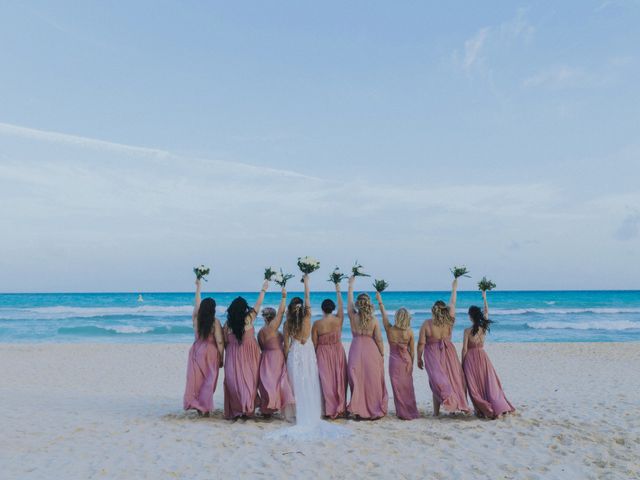 Ryder and Jenna&apos;s Wedding in Cancun, Mexico 46