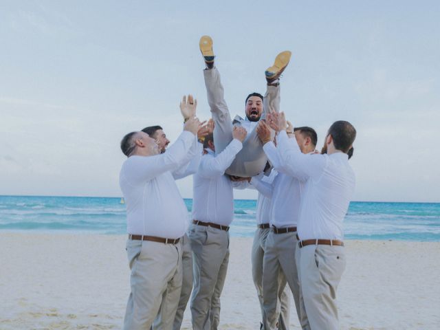 Ryder and Jenna&apos;s Wedding in Cancun, Mexico 50