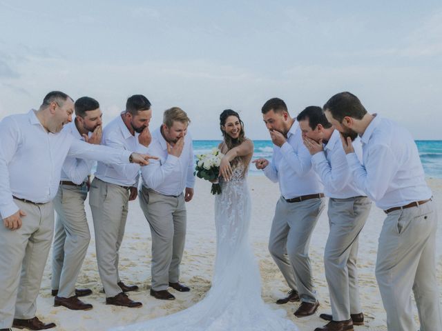 Ryder and Jenna&apos;s Wedding in Cancun, Mexico 51