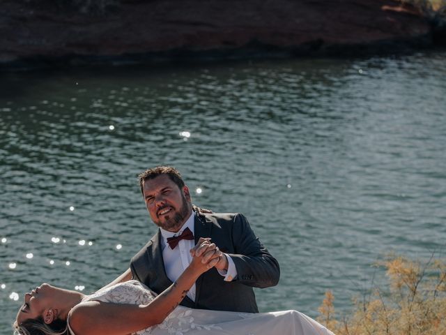 Mark and Ashton&apos;s Wedding in Parker, Arizona 16