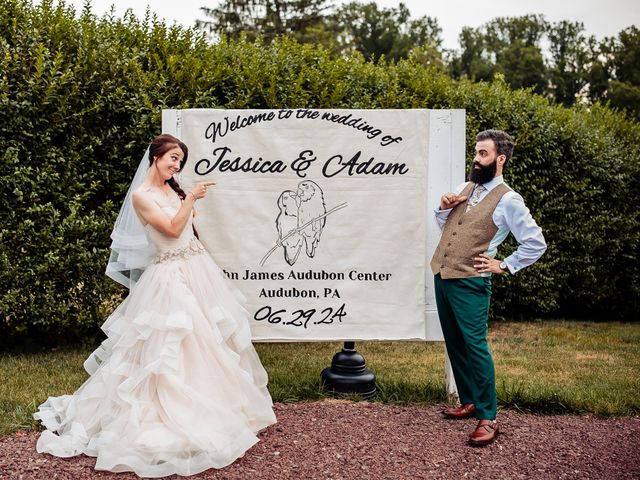 Adam and Jessica's Wedding in Audubon, Pennsylvania 40