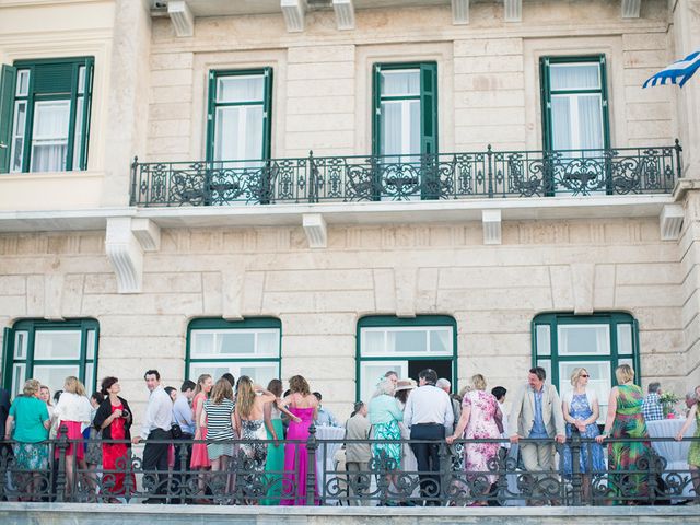 Claire and Robin&apos;s wedding in Greece 14