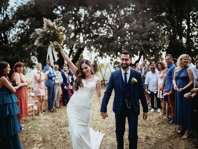 David and Gabriela&apos;s Wedding in Arezzo, Italy 35