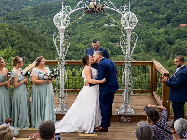 Dylan and Brittany&apos;s Wedding in Sevierville, Tennessee 41