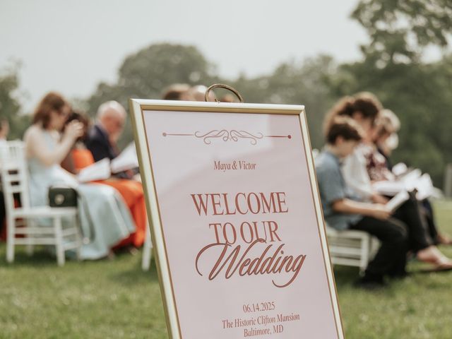 Maya and Victor's Wedding in Baltimore, Maryland 20