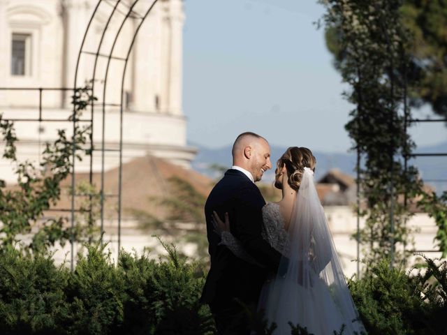 Martina and Gianluca's Wedding in Rome, Italy 36