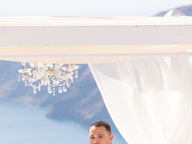Ian and Jennifer&apos;s Wedding in Santorini, Greece 15