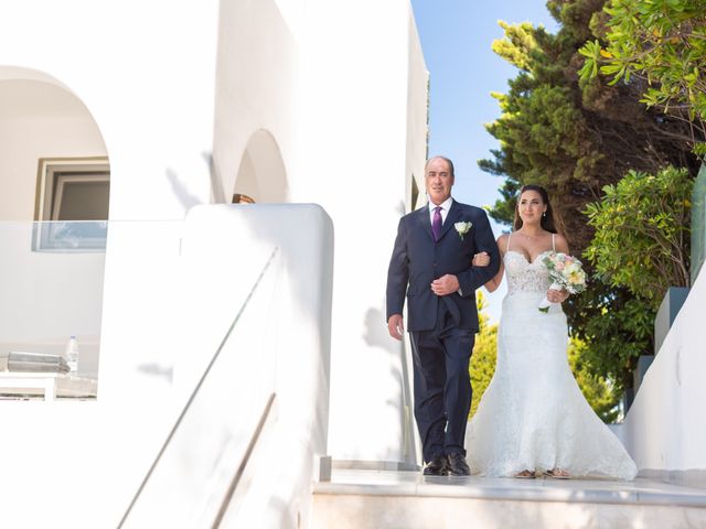 Ian and Jennifer&apos;s Wedding in Santorini, Greece 17