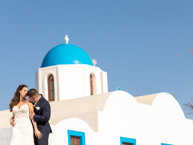 Ian and Jennifer&apos;s Wedding in Santorini, Greece 32