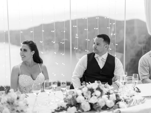 Ian and Jennifer&apos;s Wedding in Santorini, Greece 46