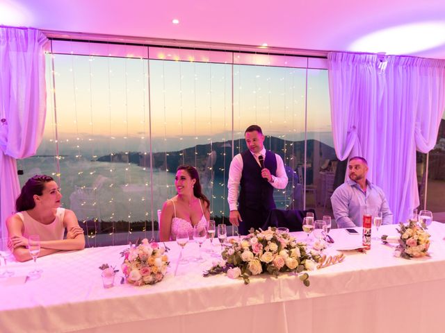 Ian and Jennifer&apos;s Wedding in Santorini, Greece 48