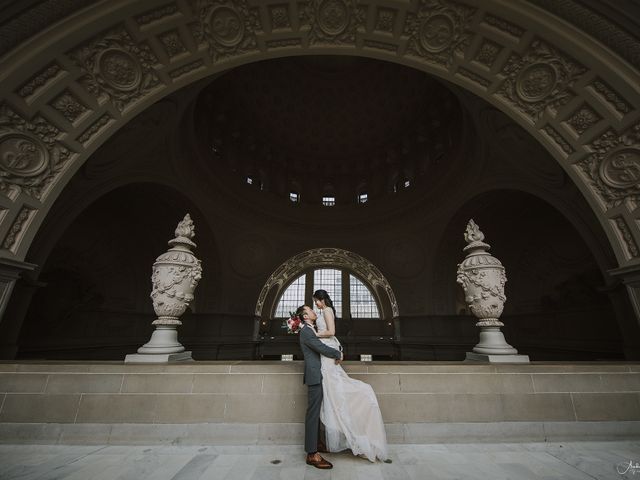 Hubert and Tiffany&apos;s Wedding in San Francisco, California 4