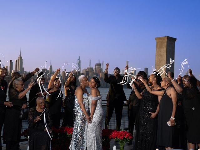 Tameeka and Sade&apos;s Wedding in New York, New York 7