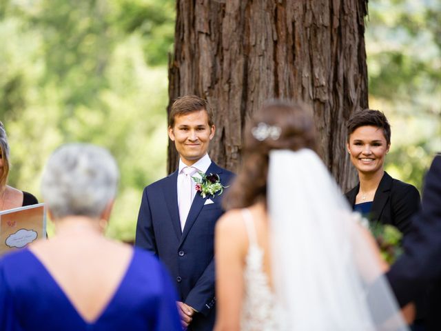 Tim and Liana&apos;s Wedding in Ben Lomond, California 11