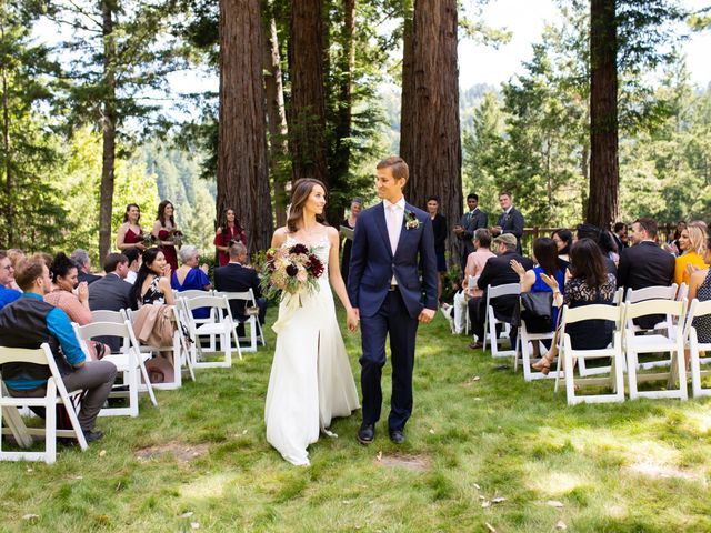 Tim and Liana&apos;s Wedding in Ben Lomond, California 17