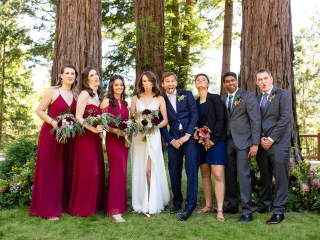 Tim and Liana&apos;s Wedding in Ben Lomond, California 18