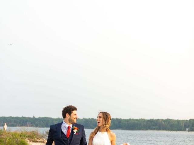 Bradan and Jessica&apos;s Wedding in Beaver Island, Michigan 146