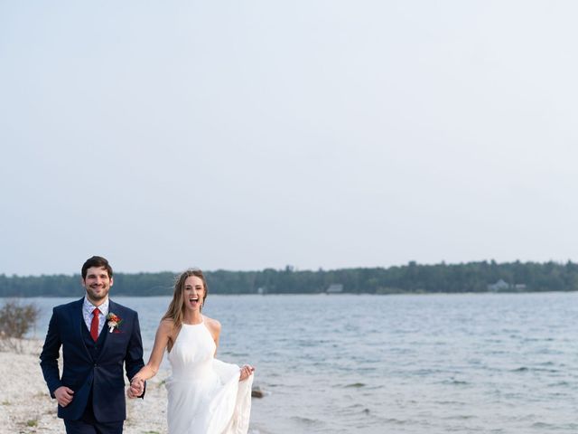 Bradan and Jessica&apos;s Wedding in Beaver Island, Michigan 148