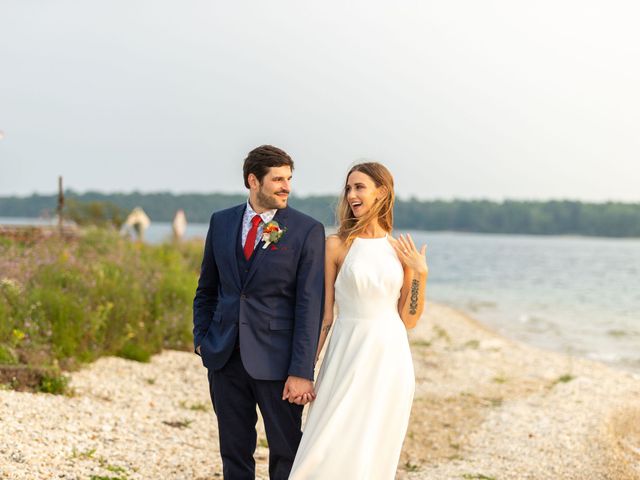Bradan and Jessica&apos;s Wedding in Beaver Island, Michigan 156