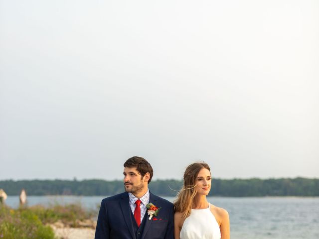 Bradan and Jessica&apos;s Wedding in Beaver Island, Michigan 160