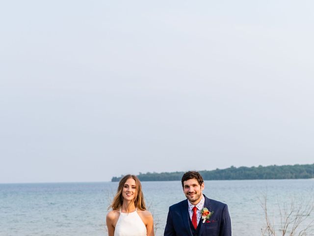 Bradan and Jessica&apos;s Wedding in Beaver Island, Michigan 193