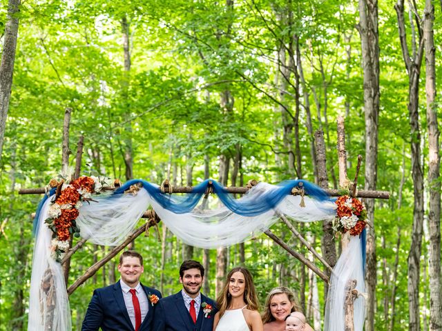Bradan and Jessica&apos;s Wedding in Beaver Island, Michigan 290