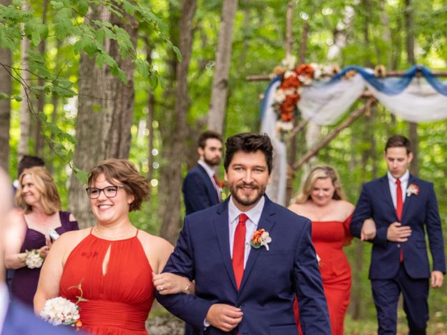 Bradan and Jessica&apos;s Wedding in Beaver Island, Michigan 343