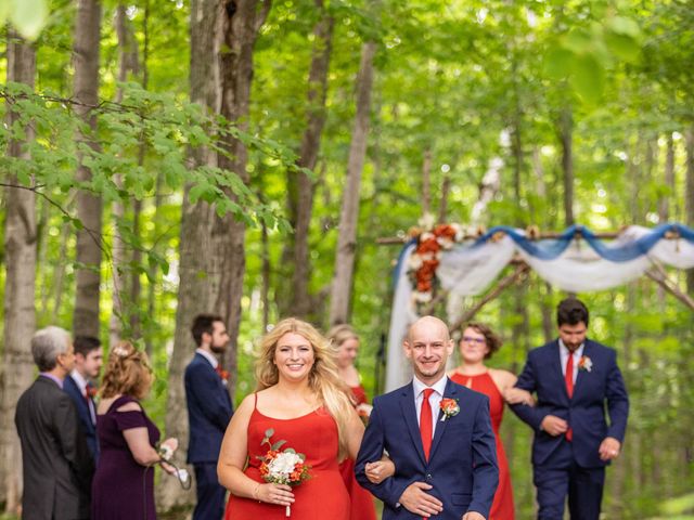 Bradan and Jessica&apos;s Wedding in Beaver Island, Michigan 345