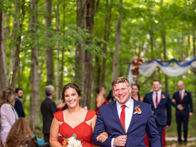 Bradan and Jessica&apos;s Wedding in Beaver Island, Michigan 349